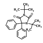 CAS#: 53000-03-6， 1,3-Bis(2-Methyl-2-Propanyl)-5,5-Diphenyl-2,4-Imidazolidinedione