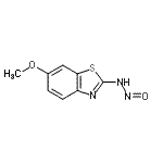 CAS#: 53004-77-6， 6-Methoxy-N-Nitroso-1,3-Benzothiazol-2-Amine