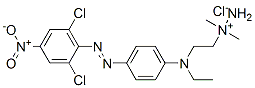 CAS#: 53048-62-7， 1-[2-[[4-[(2,6-Dichloro-4-Nitrophenyl)Azo]Phenyl]Ethylamino]Ethyl]-1,1-Dimethylhydrazinium Chloride