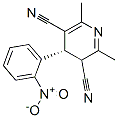 CAS#: 53055-16-6， (4R)-2,6-Dimethyl-4-(2-Nitrophenyl)-3,4-Dihydropyridine-3,5-Dicarbonitrile