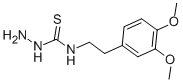 structure of CAS# 53068-24-9, 4-(3,4-Dimethoxyphenethyl)-3-Thiosemicarbazide;Zinc00097087;Oprea1_190937;Nsc176360