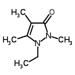CAS#: 53091-83-1， 1-Ethyl-2,4,5-Trimethyl-1,2-Dihydro-3H-Pyrazol-3-One