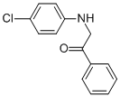 structure of CAS# 53181-22-9, 2-(4-Chloroanilino)-1-Phenyl-1-Ethanone;2-(4-CHLOROANILINO)-1-PHENYL-1-ETHANONE;2-(4-Chloroanilino)-1-Phenylethan-1-One