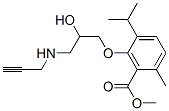 CAS#: 53206-81-8， 3-[2-Hydroxy-3-(2-Propynylamino)Propoxy]-p-Cymene-2-Carboxylic Acid Methyl Ester