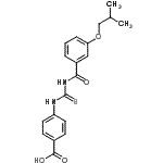 CAS#: 532387-58-9， 4-{[(3-Isobutoxybenzoyl)Carbamothioyl]Amino}Benzoic Acid
