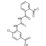CAS#: 532418-17-0， 4-Chloro-3-{[(2-Nitrobenzoyl)Carbamothioyl]Amino}Benzoic Acid