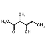 CAS#: 53252-21-4， 3,4-Dimethyl-4-Hexen-2-One