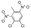 structure of CAS# 53278-85-6, 1,2-Dichloro-4-Methyl-3,5-Dinitrobenzene;1,2-Dichloro-4-Methyl-3,5-Dinitrobenzene;3,4-Dichloro-2,6-Dinitrotoluene