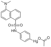CAS#: 53282-60-3， 4-Dansylaminophenylmercuric Acetate