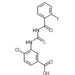 CAS#: 532939-58-5， 4-Chloro-3-{[(2-Iodobenzoyl)Carbamothioyl]Amino}Benzoic Acid
