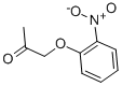 结构式 CAS# 5330-66-5, 1-(2-硝基苯氧基)丙酮