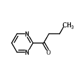 CAS 登录号：53342-24-8， 1-(2-嘧啶基)-1-丁酮