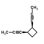 CAS#: 53356-65-3， (1R,2S)-1,2-Di(1-Propyn-1-Yl)Cyclobutane