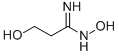 structure of CAS# 53370-50-6, 3,N-Dihydroxy-Propionamidine;3,N-DIHYDROXY-PROPIONAMIDINE
