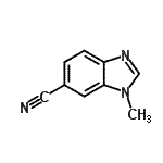 CAS#: 53484-14-3， 1-Methyl-1H-Benzimidazole-6-Carbonitrile