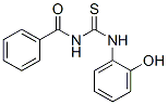 structure of CAS# 53514-41-3, 1-Benzoyl-3-(2-Hydroxyphenyl)Thiourea;N-[[(2-Hydroxyphenyl)Amino]-Thioxomethyl]Benzamide;N-[(2-Hydroxyphenyl)Thiocarbamoyl]Benzamide;Zinc00438828