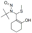 CAS 登录号:53527-68-7, 2-(((1,1-二甲基乙基)亚硝基氨基)(甲硫基)甲基)-1-环己烯-1-醇