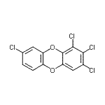 CAS#: 53555-02-5， 1,2,3,8-Tetrachlorooxanthrene