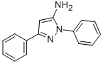 结构式 CAS# 5356-71-8, 5-氨基-1,3-二苯基吡唑