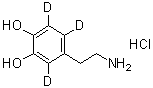 CAS#: 53587-30-7， 2-(3,4-Dihydroxyphenyl-D3)Ethylamine Hydrochloride