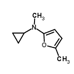 CAS#: 535925-70-3， N-Cyclopropyl-N,5-Dimethyl-2-Furanamine