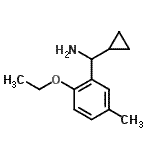 CAS#: 535926-40-0， 1-Cyclopropyl-1-(2-Ethoxy-5-Methylphenyl)Methanamine