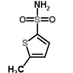 structure of CAS# 53595-69-0, 5-Methyl-2-Thiophenesulfonamide;2-Thiophenesulfonamide,5-methyl-(7CI,9CI);5-Methyl-2-thiophenesulfonamide;5-Methyl-2-thiophenesulfonamide #
