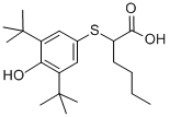 CAS#: 53602-61-2， 2-[(3,5-Di-tert-butyl-4-hydroxyphenyl)thio]hexanoic acid