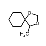 CAS#: 53629-16-6， 4-Methyl-1,3-Dioxaspiro[4.5]Decane