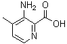 CAS#: 53636-30-9， 3-Amino-4-Methyl-2-Pyridinecarboxylic Acid
