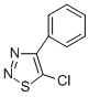 structure of CAS# 53646-00-7, 5-Chloro-4-Phenyl-1,2,3-Thiadiazole;5-Chloro-4-Phenyl-Thiadiazole;5-Chloro-4-Phenyl-1,2,3-Thiadiazole;2H-363S