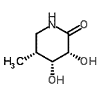 CAS#: 536744-86-2， (3R,4R,5R)-3,4-Dihydroxy-5-Methyl-Piperidin-2-One