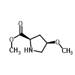 CAS#: 536747-01-0， Methyl (4R)-4-Methoxy-D-Prolinate