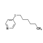 CAS#: 53708-26-2， 4-(Hexylsulfanyl)Pyridine