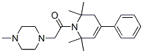 CAS#: 53725-55-6， 1,2,3,6-Tetrahydro-1-[(4-Methyl-1-Piperazinyl)Acetyl]-4-Phenyl-2,2,6,6-Tetramethylpyridine