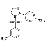 CAS#: 537677-93-3， 2-(4-Methylphenyl)-3-[(3-Methylphenyl)Sulfonyl]-1,3-Thiazolidine