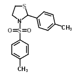 CAS#: 537677-95-5， 2-(4-Methylphenyl)-3-[(4-Methylphenyl)Sulfonyl]-1,3-Thiazolidine