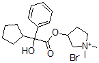 CAS#: 53808-86-9, Ritropirronium bromide