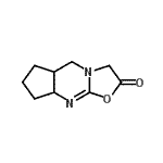 CAS#: 53870-26-1， 5,5A,6,7,8,8A-Hexahydrocyclopenta[d][1,3]Oxazolo[3,2-a]Pyrimidin-2(3H)-One