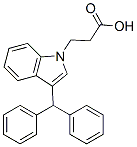 CAS#: 53924-17-7， 3-(3-Benzhydrylindol-1-Yl)Propanoic Acid