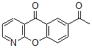 structure of CAS# 53944-40-4, 7-Acetyl-5-oxo-5H-[1]benzopyrano[2,3-b]pyridine;7-Acetyl-5-Chromeno[2,3-B]Pyridinone;7-Ethanoylchromeno[2,3-B]Pyridin-5-One;5H-(1)Benzopyrano(2,3-B)Pyridin-5-One, 7-Acetyl-