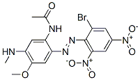 CAS#: 53950-28-0， N-[2-[(2-Bromo-4,6-Dinitrophenyl)Azo]-4-Methoxy-5-(Methylamino)Phenyl]-Acetamide