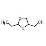 CAS#: 53951-44-3， (2-Ethyl-1,3-Dioxolan-4-Yl)Methanol