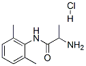 CAS 登录号:53984-76-2, (+)-2-氨基-N-(2,6-二甲基苯基)丙酰胺单盐酸盐