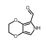 CAS#: 539857-76-6， 2,3-Dihydro-6H-[1,4]Dioxino[2,3-c]Pyrrole-5-Carbaldehyde