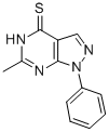 CAS#: 5399-43-9， 6-Methyl-1-Phenyl-1,5-Dihydro-4H-Pyrazolo[3,4-d]Pyrimidine-4-Thione