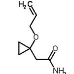 CAS#: 540133-81-1， 2-[1-(Allyloxy)Cyclopropyl]Acetamide