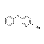 CAS#: 540463-68-1， 5-Phenoxy-2-Pyrimidinecarbonitrile