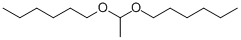结构式 CAS# 5405-58-3, 乙醛二正己基缩醛