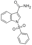 CAS#: 540740-49-6， 1-(Phenylsulfonyl)-1H-Indole-3-Carboxamide